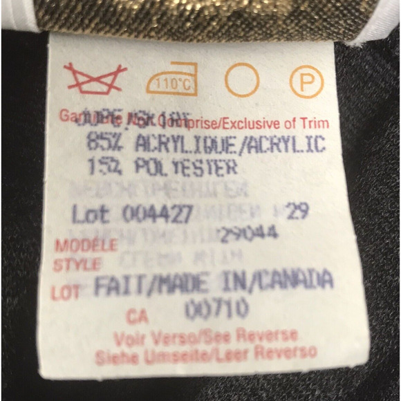 Vintage Joseph Ribkoff Creations Straight Pencil Skirt Gray Made In Canada Sz 12 - Picture 6 of 7